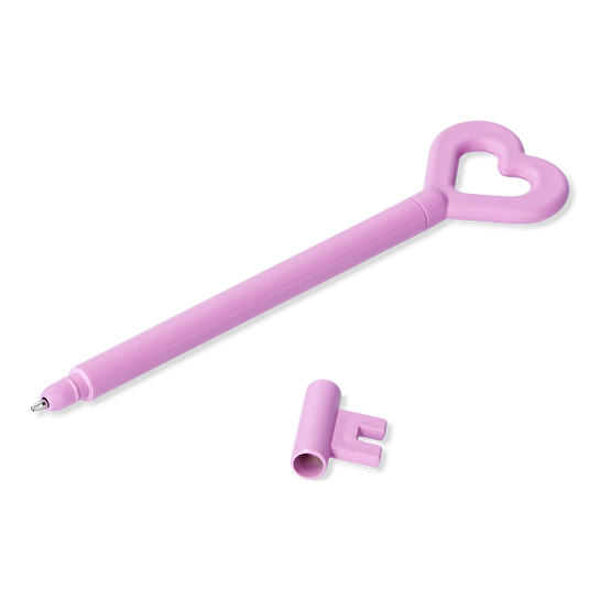 Flying Tiger Copenhagen Pembe Anahtar Şeklinde Tükenmez Kalem