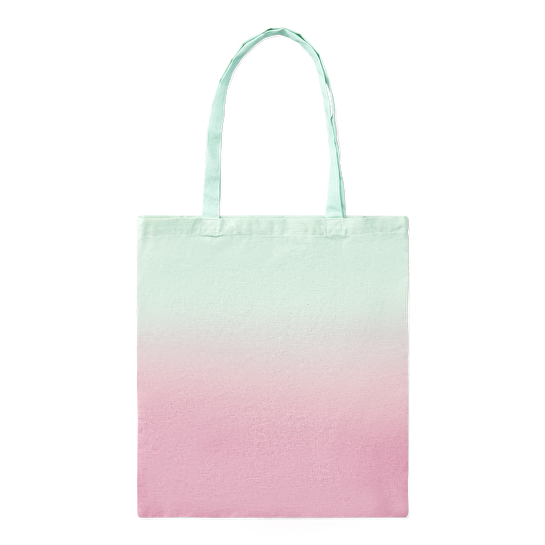 Flying Tiger Copenhagen Pembe Yeşil Yazlık Bez Çanta