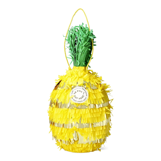 Flying Tiger Copenhagen Sarı Ananas Şeklinde İçi Doldurulabilen Parti Süsü