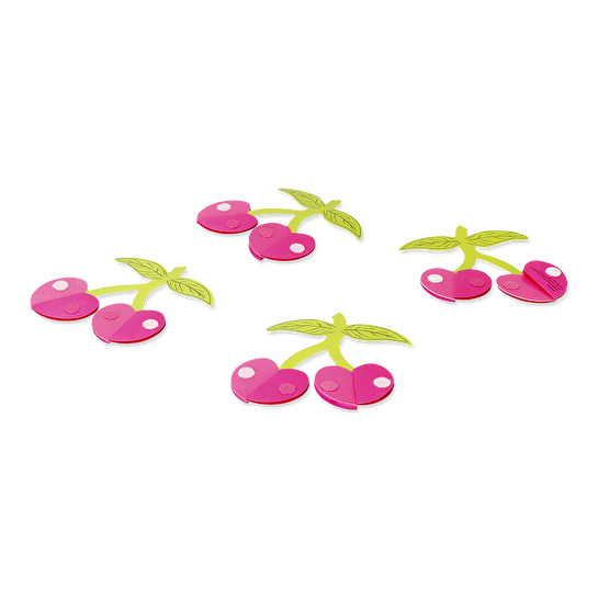 Flying Tiger Copenhagen 4'lü Kırmızı Kiraz Şeklinde Masa Dekorasyonu