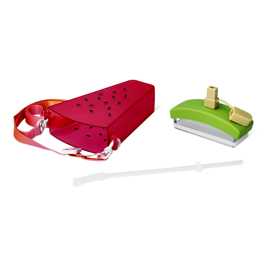 Flying Tiger Copenhagen Pembe Karpuz Şeklinde Askılı Su Matarası