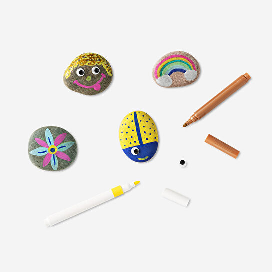 Flying Tiger Copenhagen Kendin Yap Taş Boyama Seti