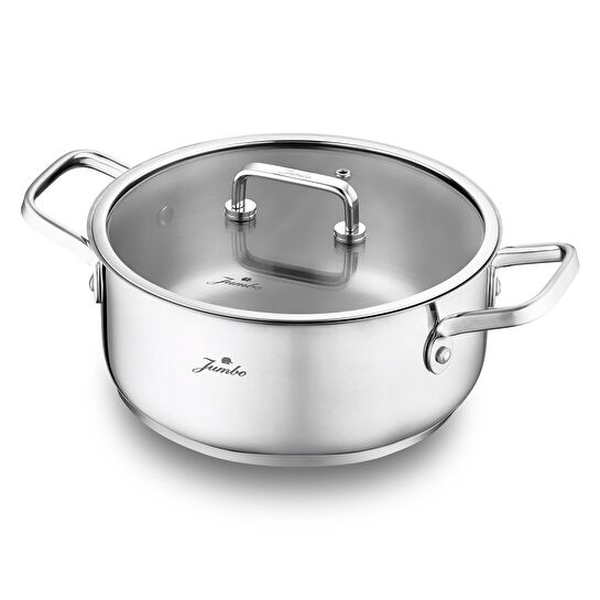 Jumbo Capello 7 Parça İndüksiyon Tabanlı Tencere Seti