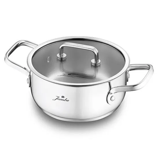 Jumbo Capello 7 Parça İndüksiyon Tabanlı Tencere Seti