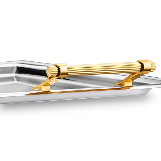 Jumbo Arezzo Gold 40 Parça Çelik Çay Seti