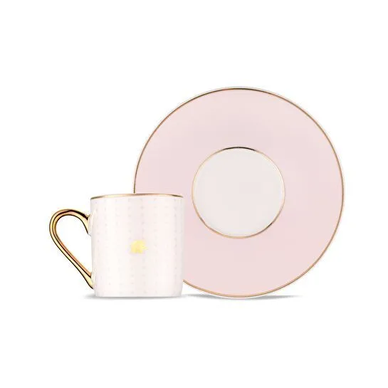 Jumbo Navy 2'li Kahve Fincan Takımı Pink