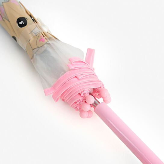 Flying Tiger Copenhagen Kedi Desenli Şeffaf Çocuk Şemsiyesi