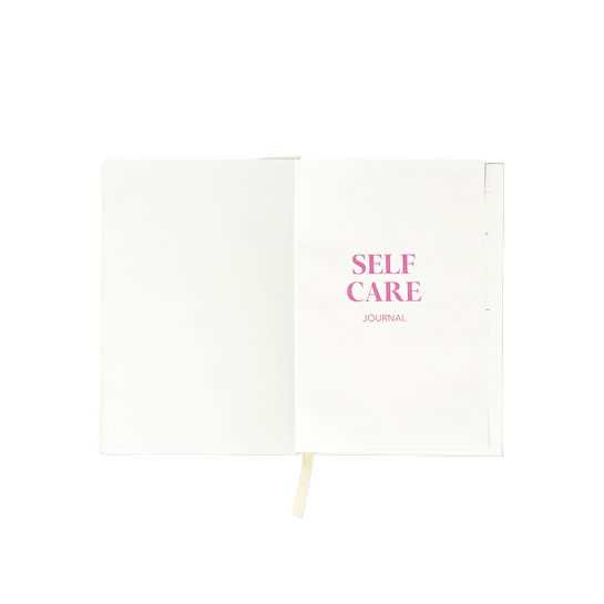 Flying Tiger Copenhagen Kiraz Desenli Beyaz Öz Bakım Günlüğü A5