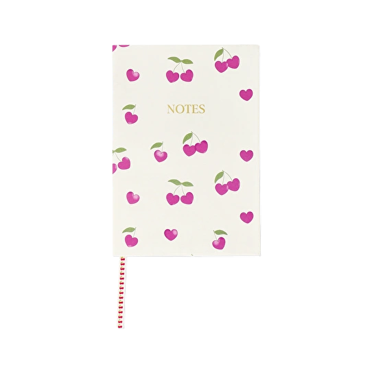 Flying Tiger Copenhagen Kiraz Desenli Pembe Planlayıcı