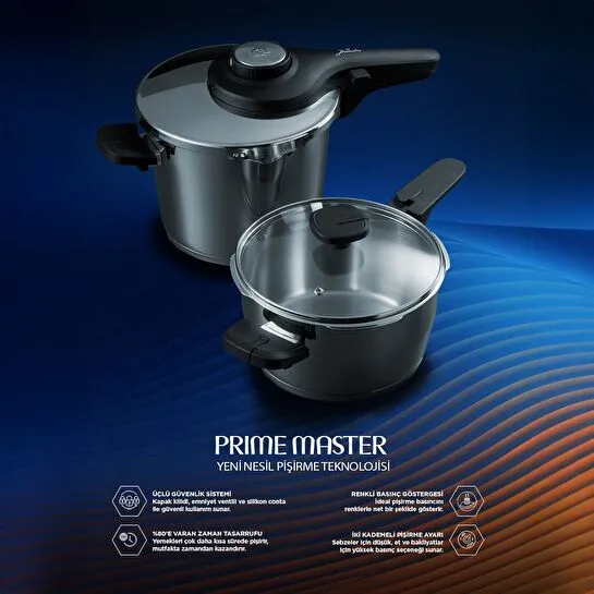 Jumbo Prime Master 6 Litre Düdüklü Tencere