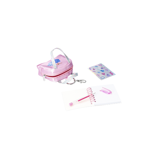 Flying Tiger Copenhagen Pembe Çantalı Kırtasiye Kiti