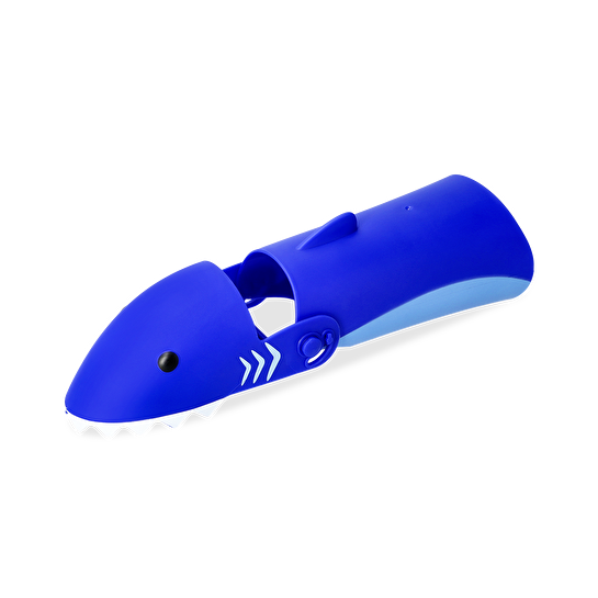 Flying Tiger Copenhagen Mavi Köpek Balığı Şeklinde Kum Kepçesi