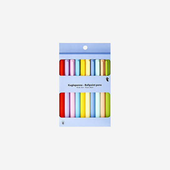 Flying Tiger Copenhagen 10'lu Basmalı Tükenmez Kalem