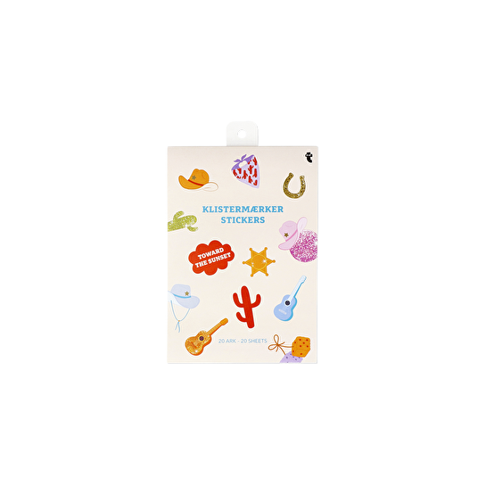 Flying Tiger Copenhagen 20 Sayfalı Yaz Temalı Sticker Seti