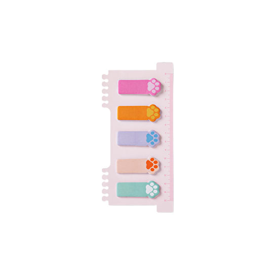 Flying Tiger Copenhagen Pati Şeklinde Cetvelli Yapışkanlı Kağıt