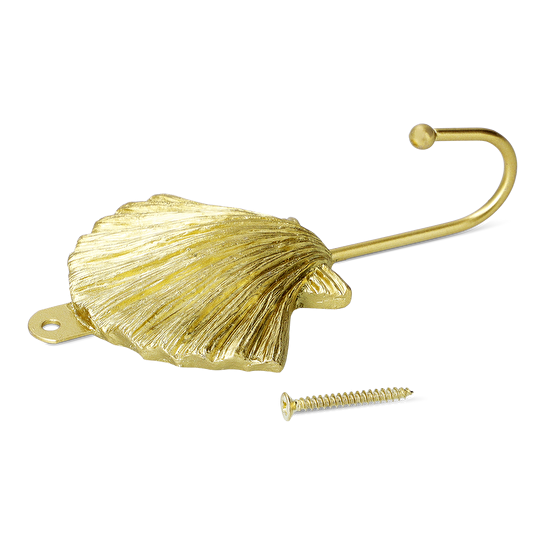 Flying Tiger Copenhagen Gold Deniz Kabuğu Şeklinde Pirinç Duvar Askısı