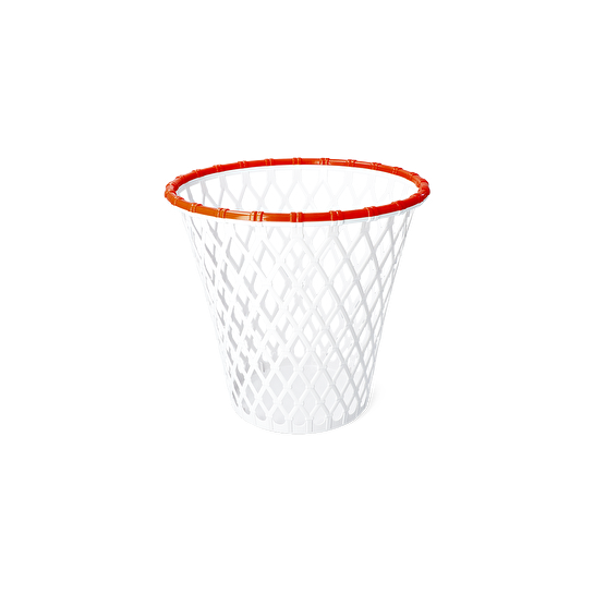 Flying Tiger Copenhagen Beyaz Basketbol Potası Şeklinde Çöp Kovası