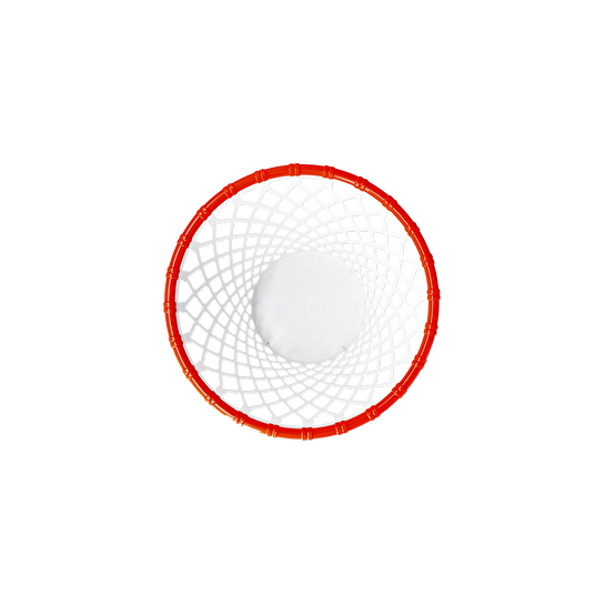 Flying Tiger Copenhagen Beyaz Basketbol Potası Şeklinde Çöp Kovası