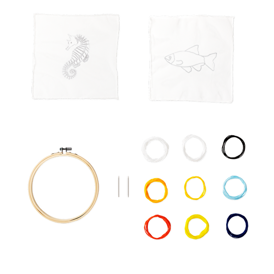 Flying Tiger Copenhagen Kendin Yap Deniz Temalı Nakış Seti