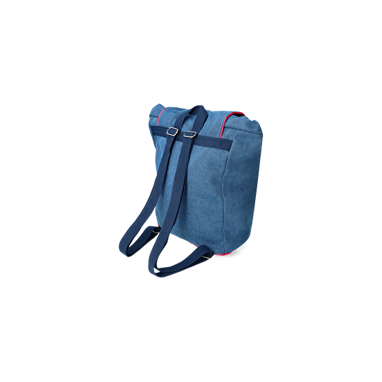 Flying Tiger Copenhagen Mavi Denim Sırt Çantası