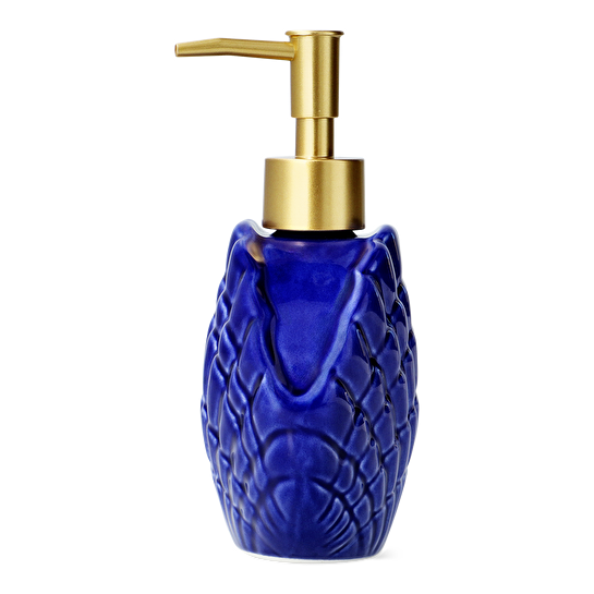 Flying Tiger Copenhagen Mavi Deniz Kabuğu Şeklinde Seramik Sıvı Sabunluk