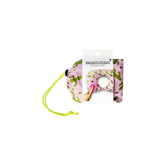 Flying Tiger Copenhagen Kaktüs Desenli Seyahat Yastığı