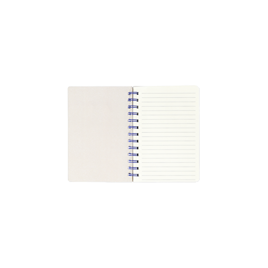 Flying Tiger Copenhagen Hesap Makinesi Detaylı Çizgili Spiralli Defter