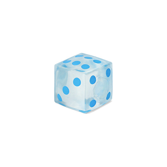 Flying Tiger Copenhagen Mavi Küp Şeklinde Stres Topu