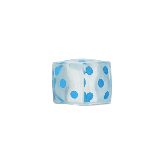 Flying Tiger Copenhagen Mavi Küp Şeklinde Stres Topu