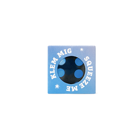 Flying Tiger Copenhagen Mavi Küp Şeklinde Stres Topu