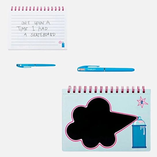 Flying Tiger Copenhagen Çizim Tahtalı Spiralli Defter