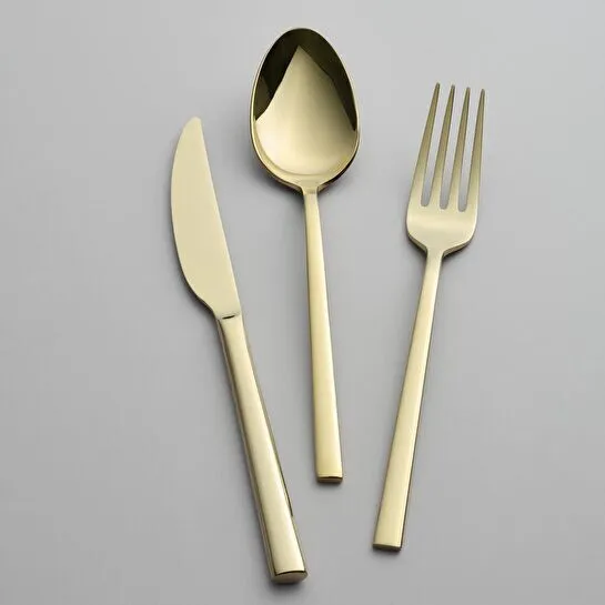 Jumbo 2001 18 Parça 6 Kişilik Yemek Çatal Kaşık Bıçak Takımı