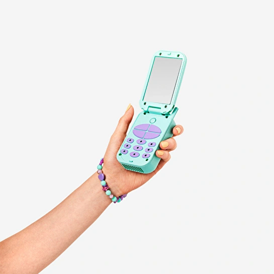 Flying Tiger Copenhagen Mavi Telefon Şeklinde El Vantilatörü