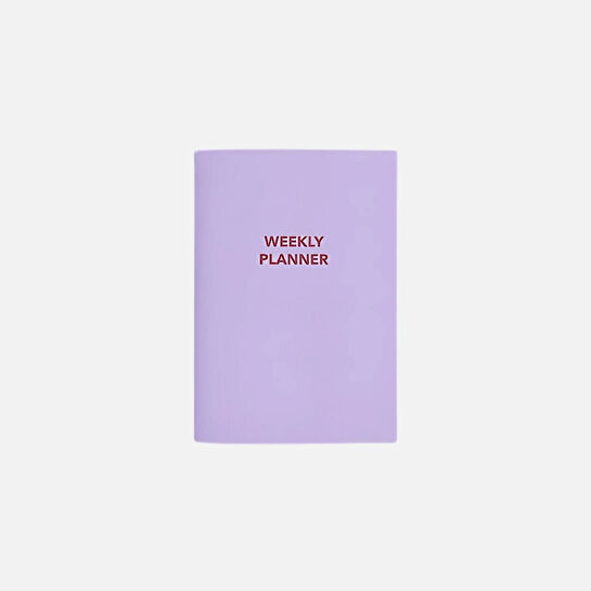 Flying Tiger Copenhagen Mor Haftalık Planlayıcı B5 Defter