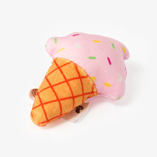 Flying Tiger Copenhagen Beyaz Mini Dondurma Peluş Oyuncak