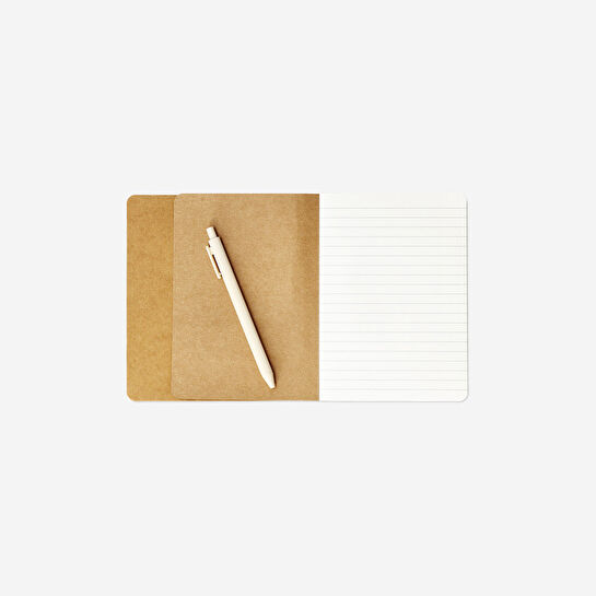 Flying Tiger Copenhagen Bej Kalemli Defter