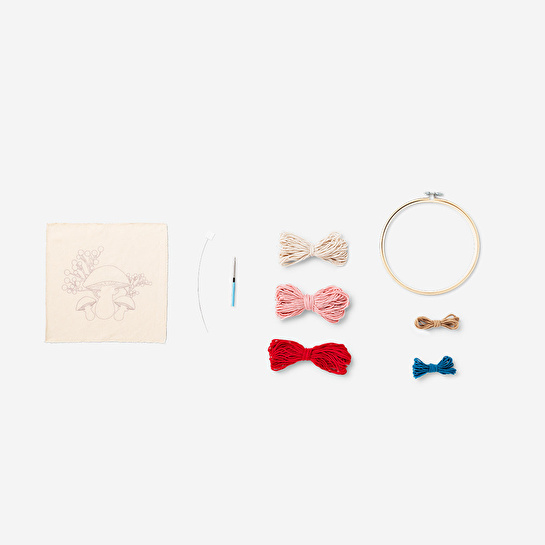 Flying Tiger Copenhagen Mantar Şeklinde Punch Nakışı Kiti