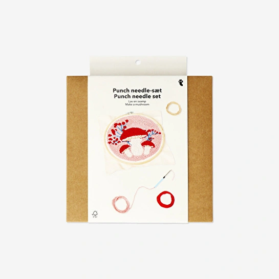 Flying Tiger Copenhagen Mantar Şeklinde Punch Nakışı Kiti