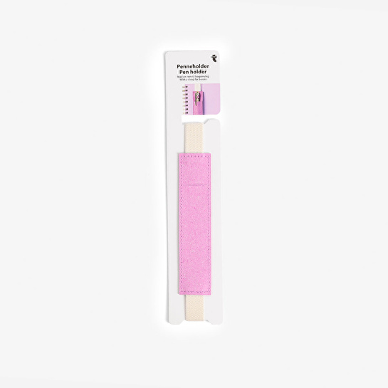 Flying Tiger Copenhagen Pembe Lastikli Kalem Tutacağı