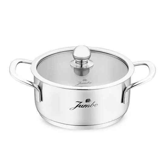 Jumbo New Baby Steel 6 Parça İndüksiyon Tabanlı Çelik Mini Set