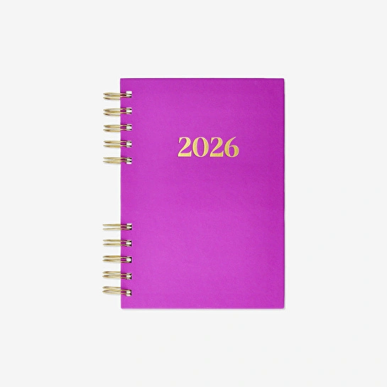 Flying Tiger Copenhagen Mor Spiralli Günlük 2026 Planlayıcı