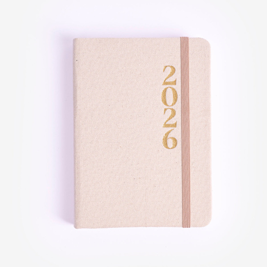 Flying Tiger Copenhagen Beyaz A6 Günlük 2026 Takvimi