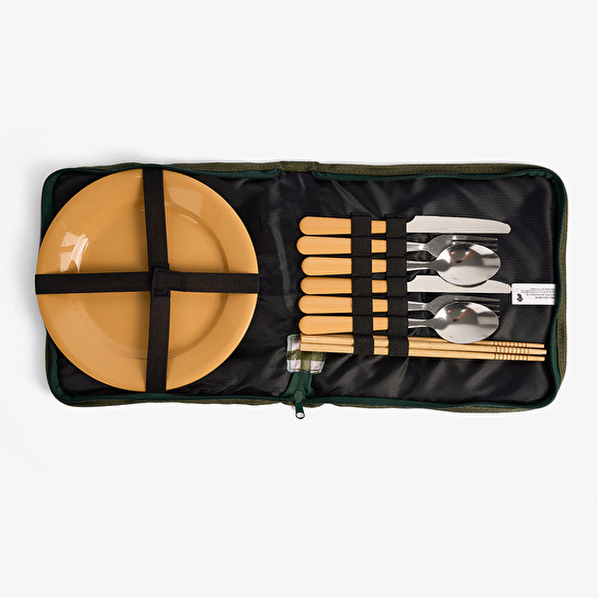 Flying Tiger Copenhagen 2 Kişilik Çantalı Piknik Sofra Seti