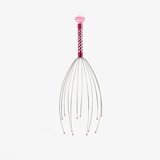 Flying Tiger Copenhagen Pembe Detaylı Kafa Masajı Aleti