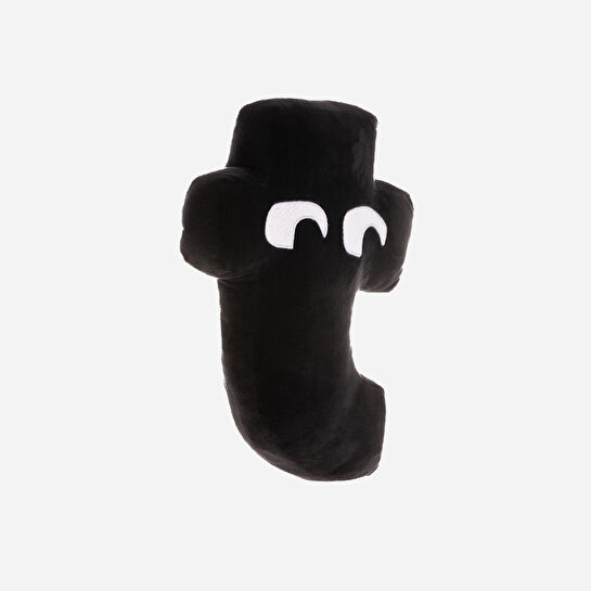 Flying Tiger Copenhagen Siyah Peluş Oyuncak T Harfi