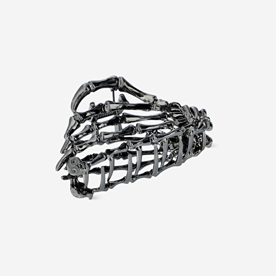 Flying Tiger Copenhagen İskelet Şeklinde Gümüş Toka