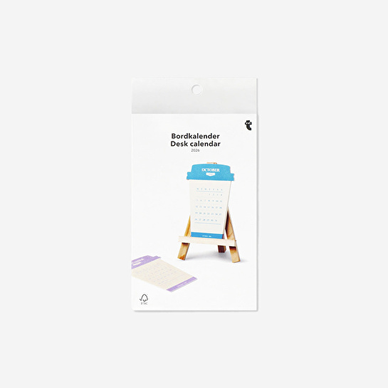 Flying Tiger Copenhagen Kahve Bardağı Şeklinde 2026 Masa Takvimi