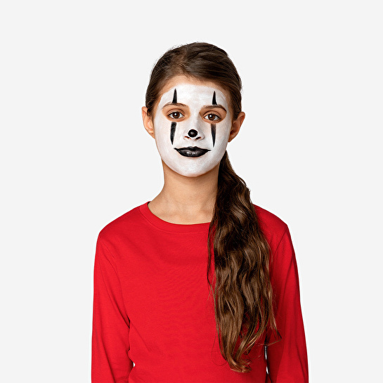 Flying Tiger Copenhagen Siyah Beyaz Yüz Boyası