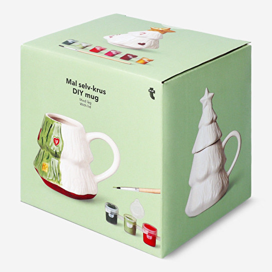 Flying Tiger Copenhagen Kendin Yap Yılbaşı Temalı Kupa Seti