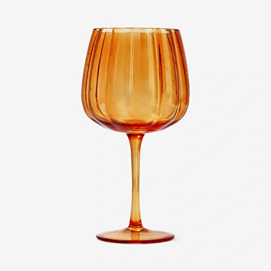 Flying Tiger Copenhagen Balkabağı Şeklinde Cam Kadeh 533 ml